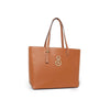 TheOne08 East/West Tote in Saddle Tan